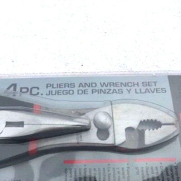 Pliers & Wrench Set . 4Pc . Task Force - Picture 2 of 4